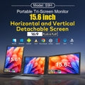 Ladda upp bild till gallerivisning, Tri-Screen S9H portable monitor 15,6"