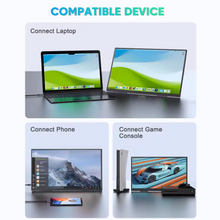 Ladda upp bild till gallerivisning, S27a-3 portable monitor 15,6" med inbyggt stöd