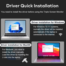 Ladda upp bild till gallerivisning, Tri-Screen S900 portable monitor 16"