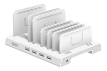 Ladda upp bild till gallerivisning, UNITEK USB Ladd station för upp till 4 st enheter