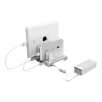 Ladda upp bild till gallerivisning, UNITEK USB Ladd station för upp till 4 st enheter
