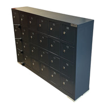 Ladda upp bild till gallerivisning, Mobilskåp för 24 telefoner - Nyckellås - Antracitgrå
