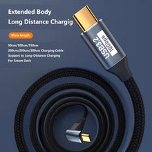 Ladda upp bild till gallerivisning, USB-C - USB-C kabel 40cm
