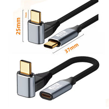 Ladda upp bild till gallerivisning, USB-C - USB-C kabel 40cm

