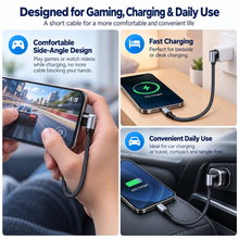 Ladda upp bild till gallerivisning, USB-C - Lightning kabel 40cm
